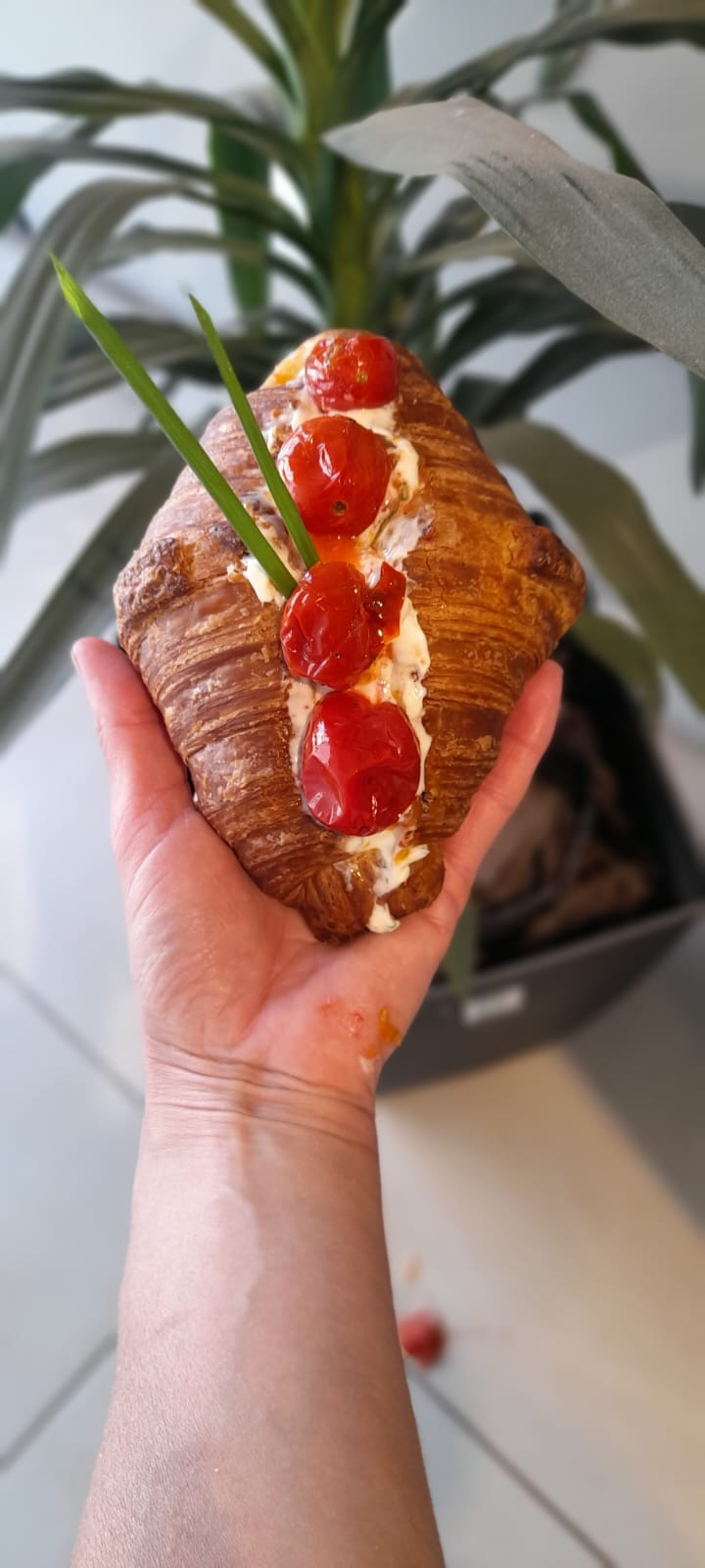 Croissant relleno